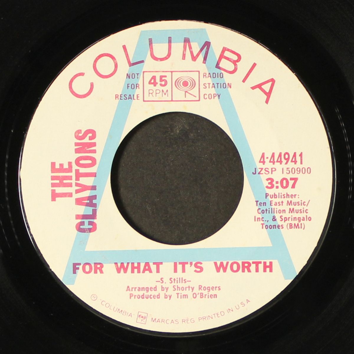 for what it's worth / fourth street by CLAYTONS