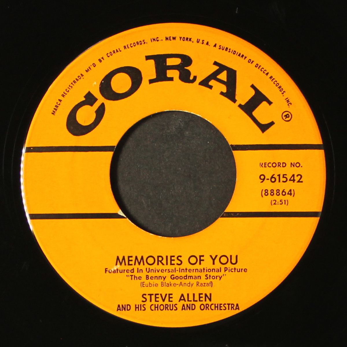 what is a wife / memories of you by STEVE ALLEN