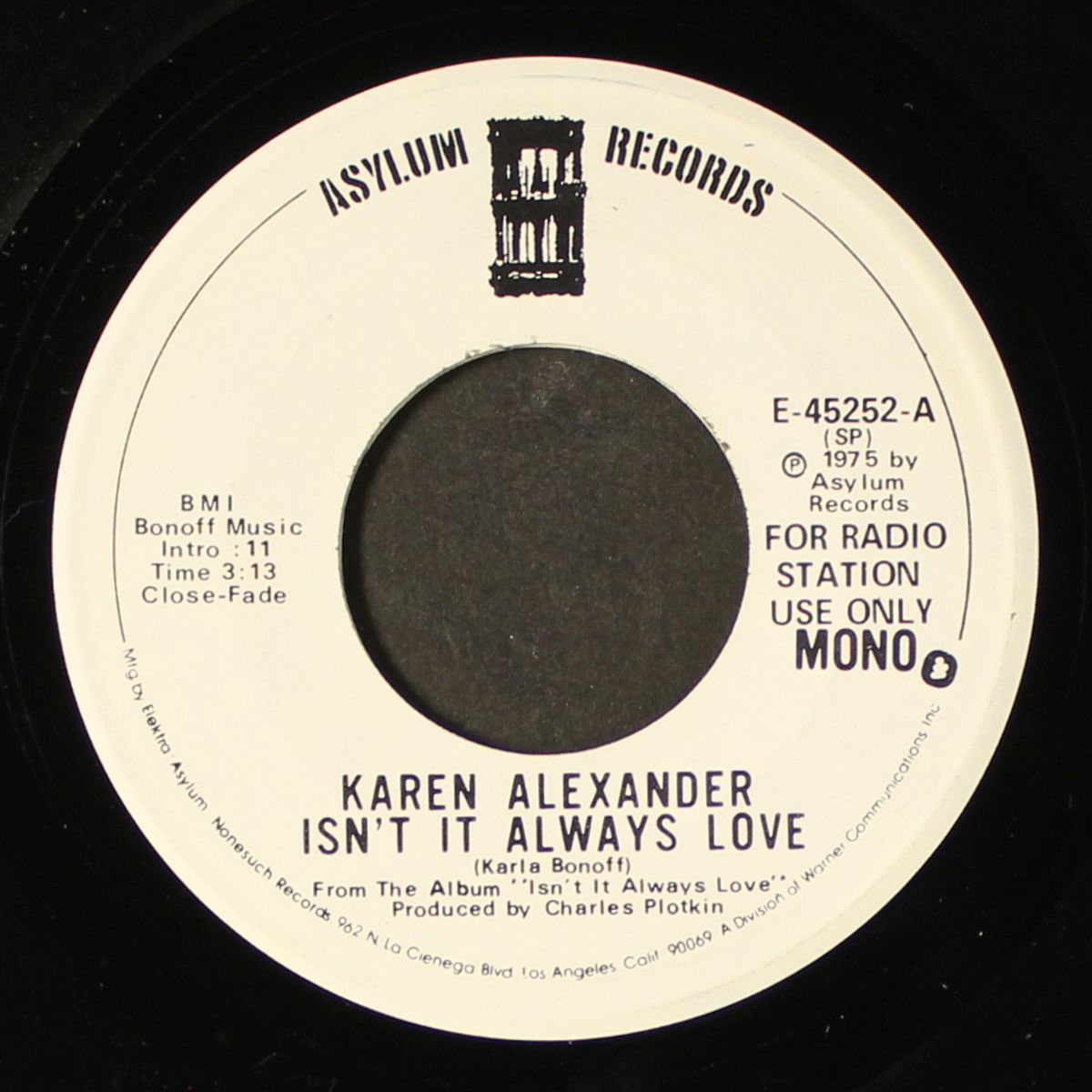 isn't it always love / mono by KAREN ALEXANDER