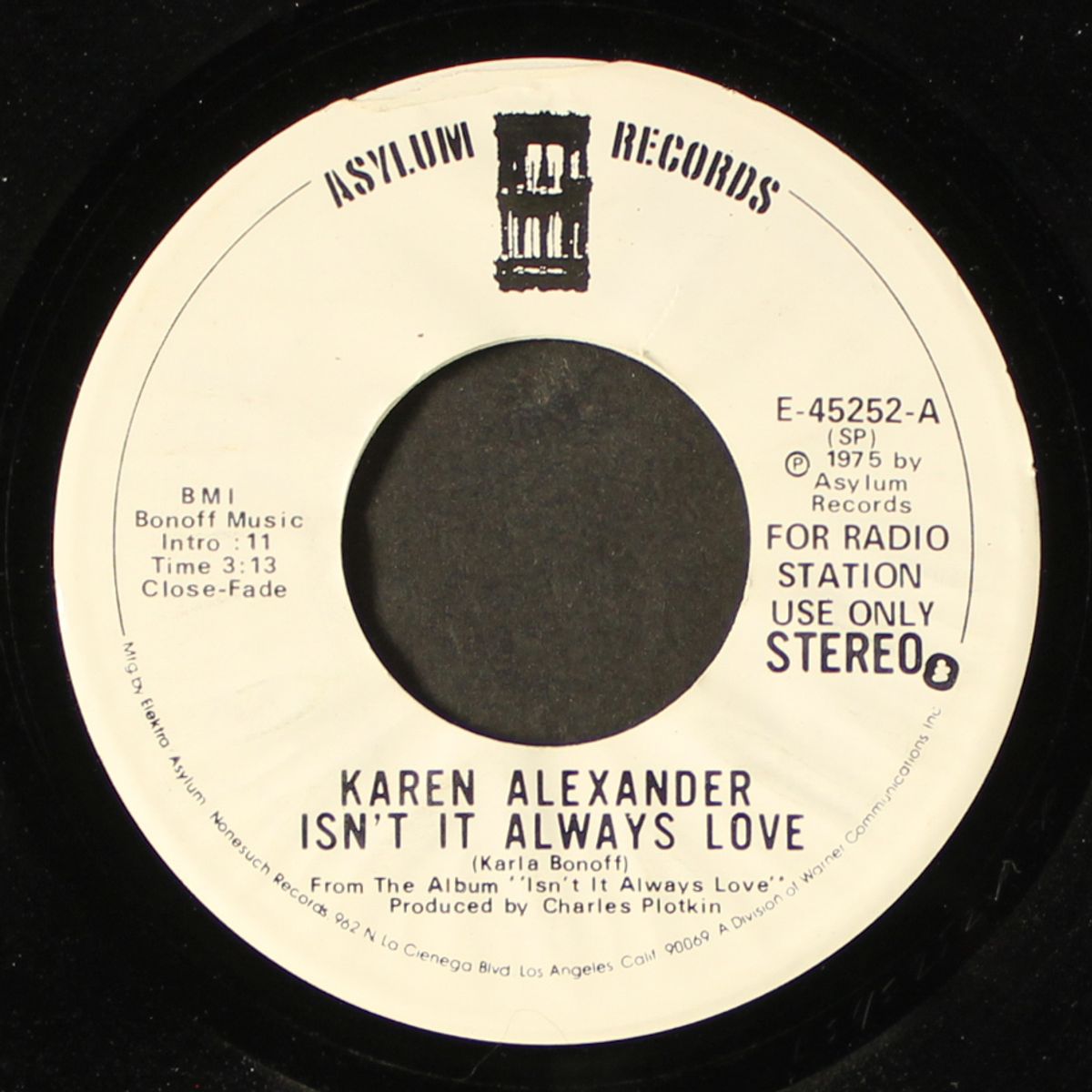 isn't it always love / mono by KAREN ALEXANDER
