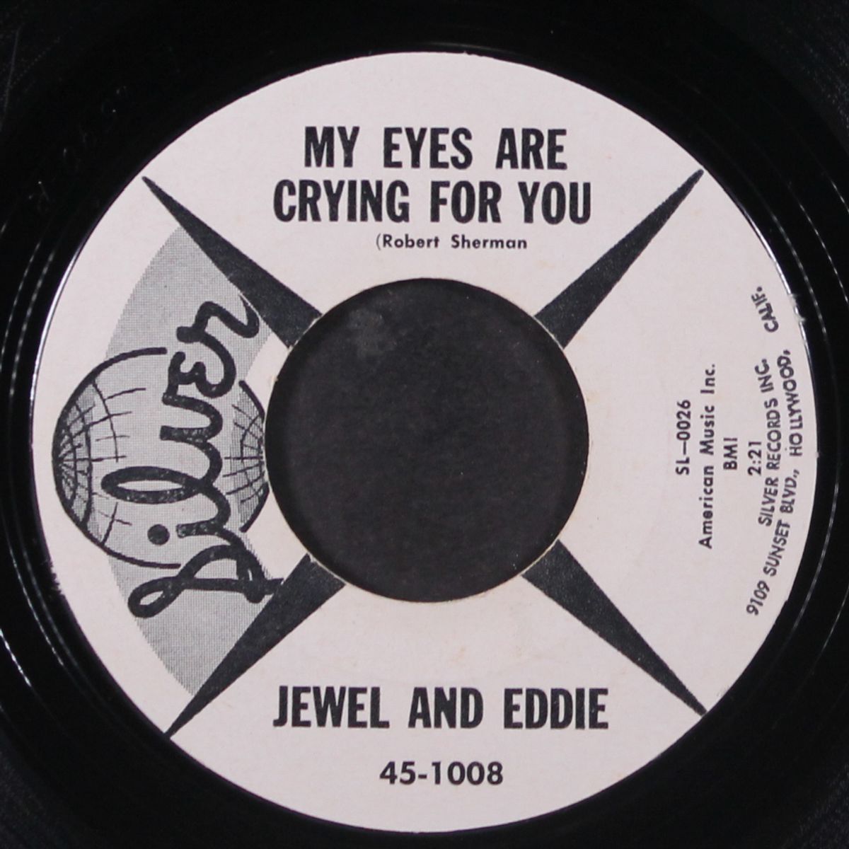 sixteen tons / my eyes are crying for you by JEWEL & EDDIE