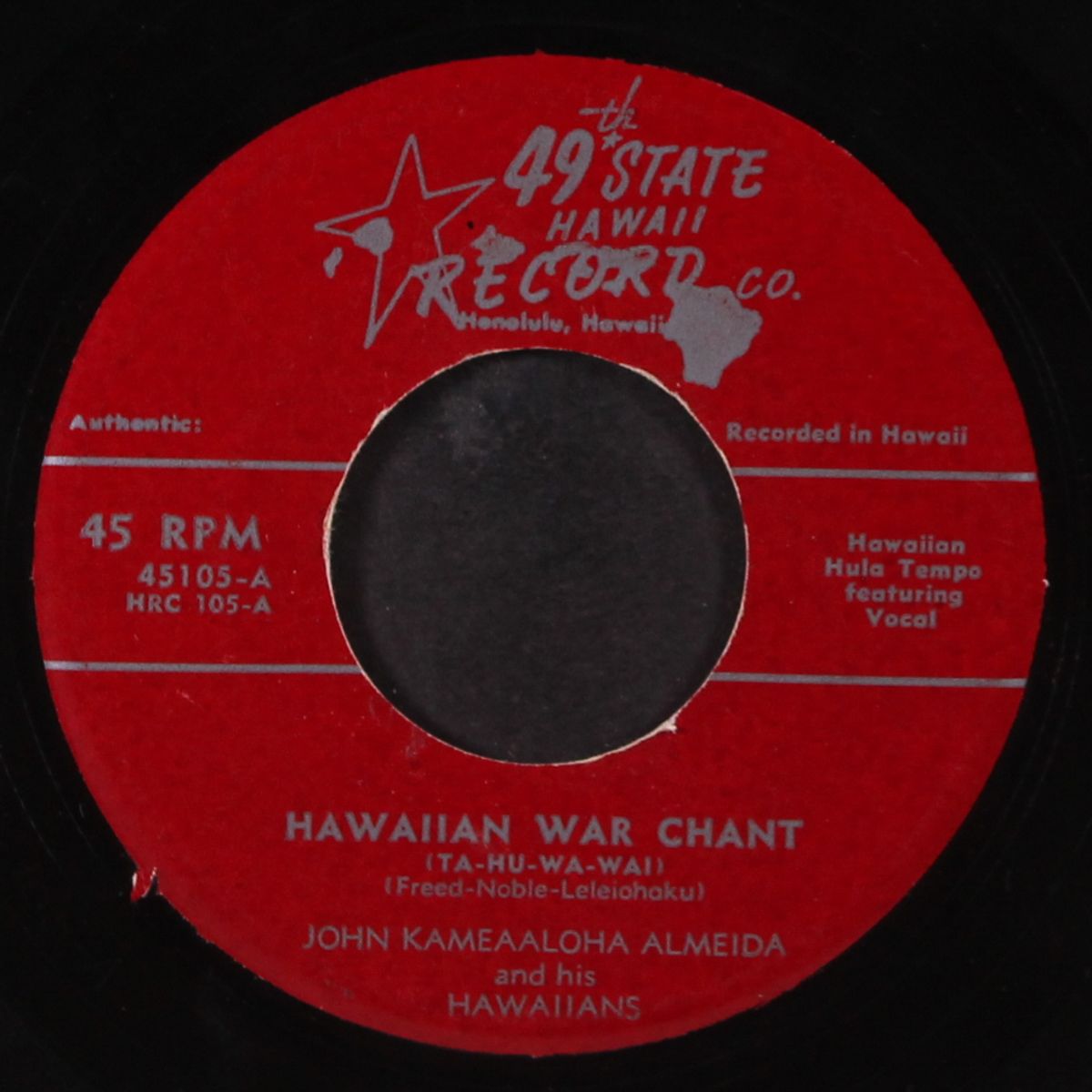 hawaiian war chant by JOHN KAMEAALOHA ALMEIDA