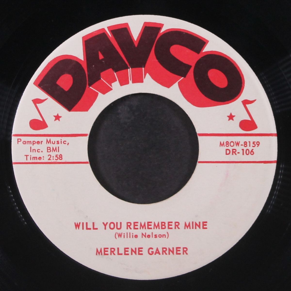 will you remember mine by MERLENE GARNER