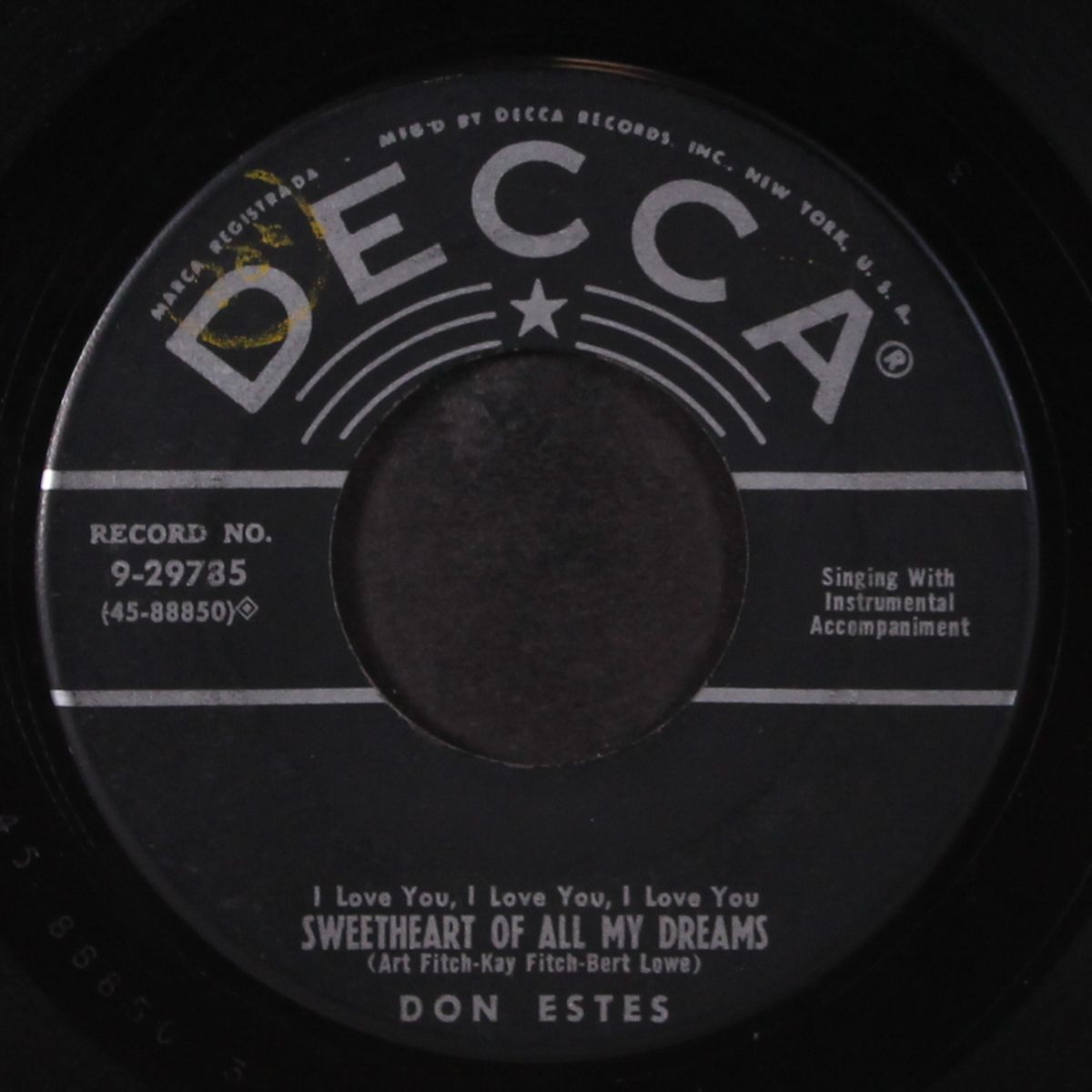 pickin' up the pieces by DON ESTES