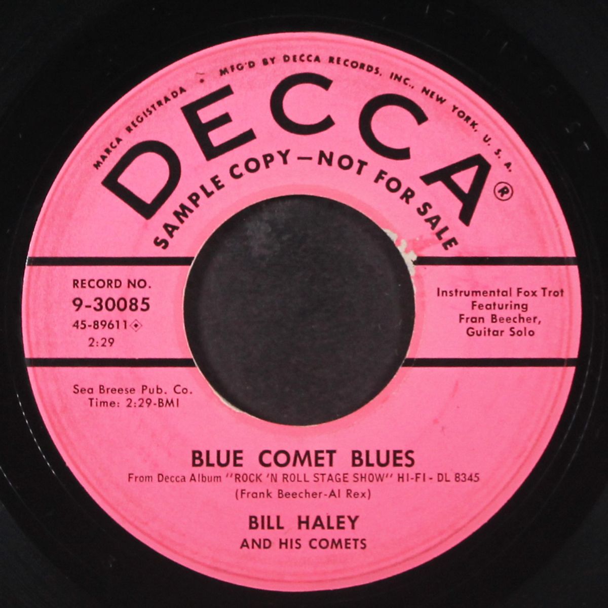 blue comet blues by BILL HALEY