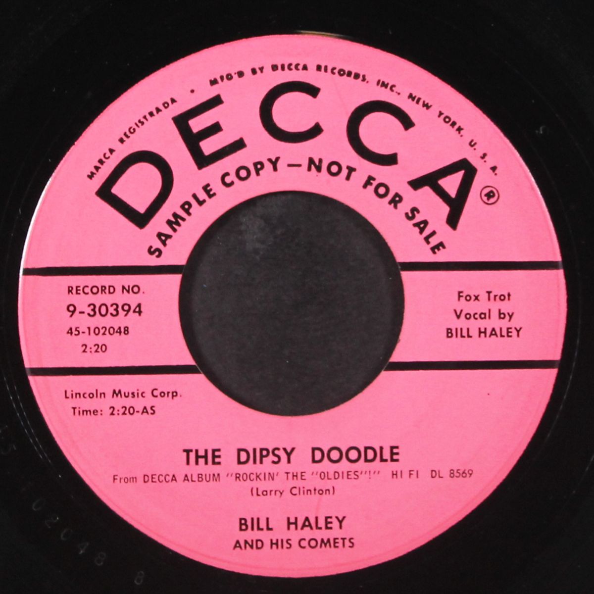 the dipsy doodle by BILL HALEY