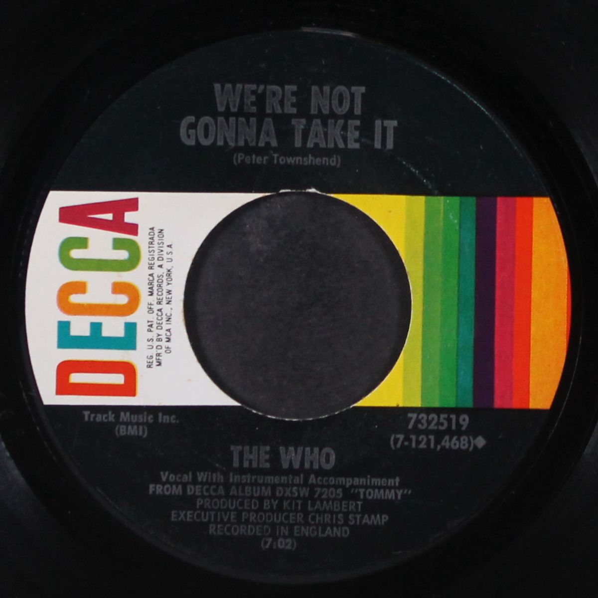 i'm free / we're not gonna take it by WHO