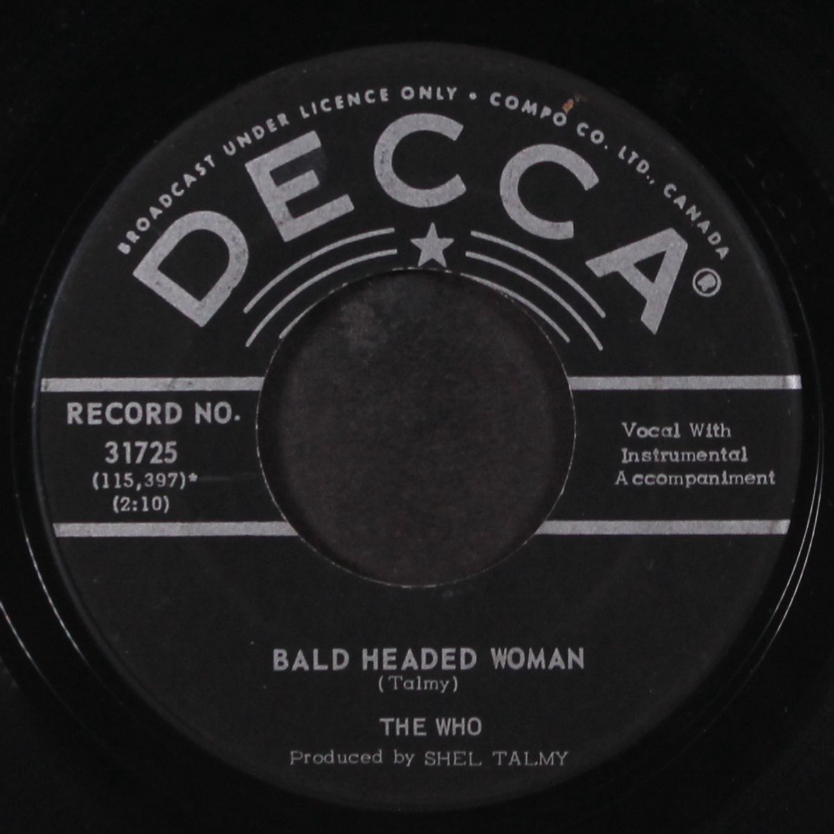 i can't explain / bald headed woman by WHO