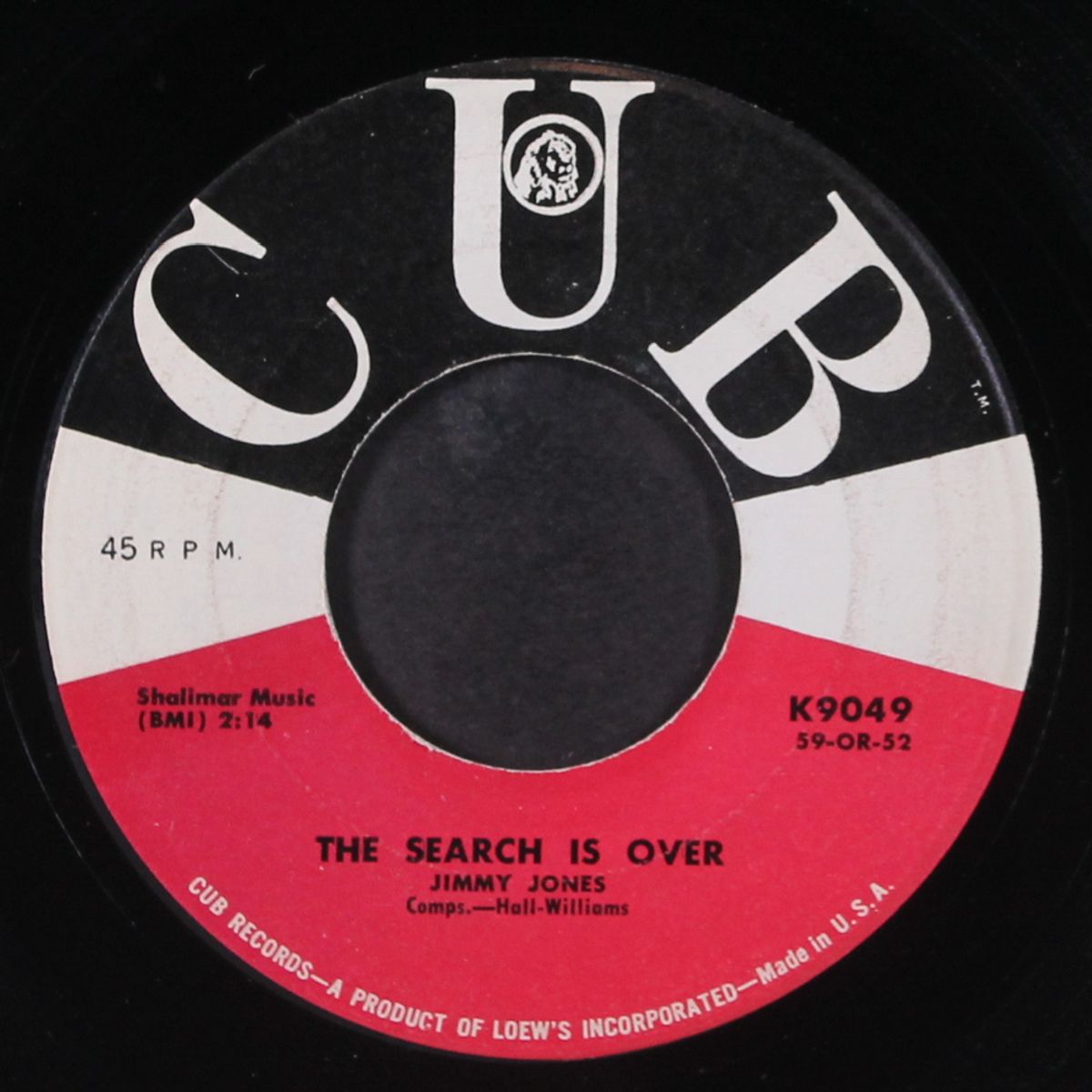 handy man / the search is over by JIMMY JONES