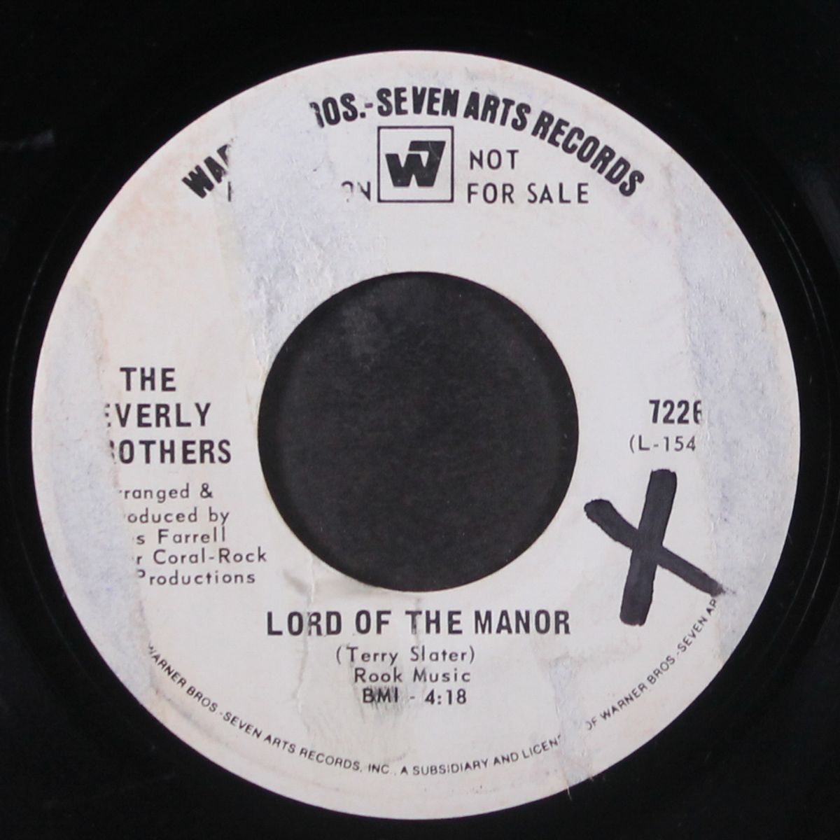 lord of the manor / milk train by EVERLY BROTHERS