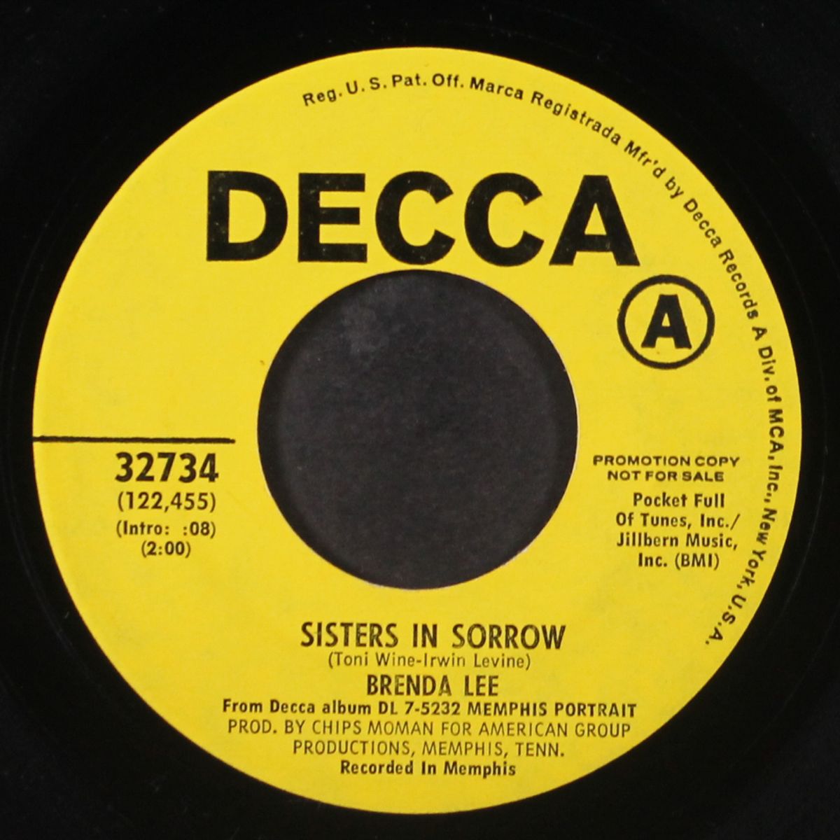 do right woman, do right man / sisters in sorrow by BRENDA LEE