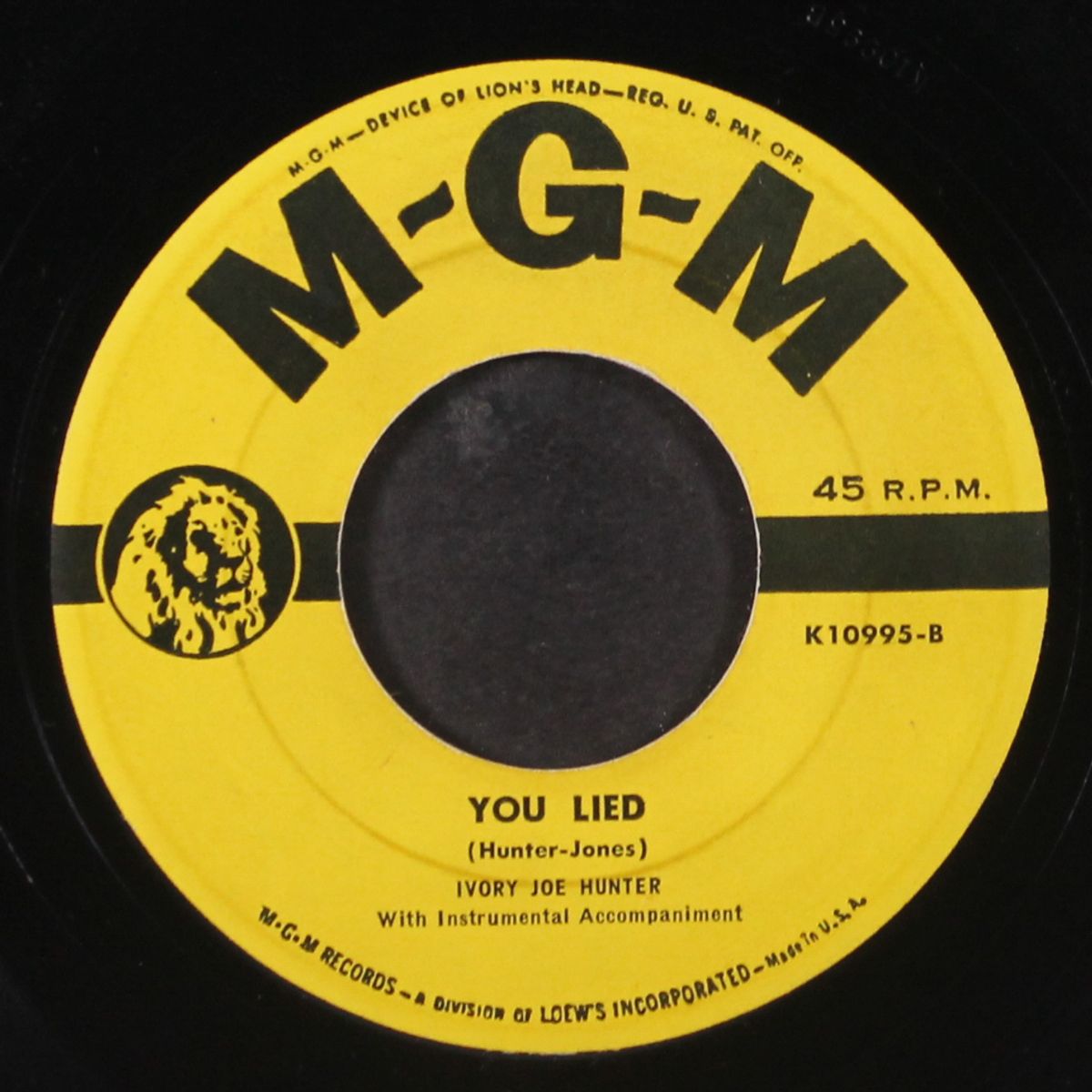 when i lost you / you lied by IVORY JOE HUNTER