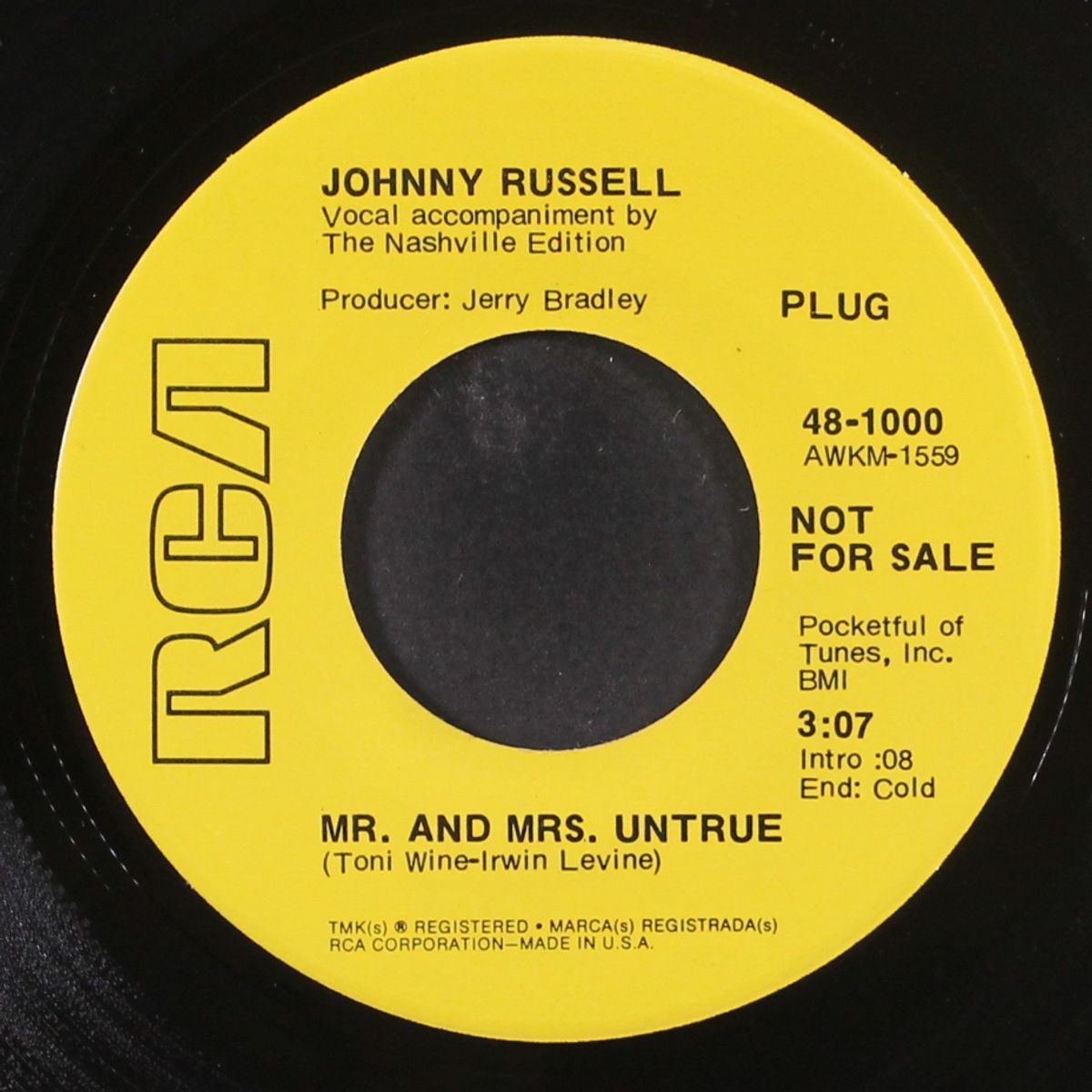 mr. and mrs. untrue by JOHNNY RUSSELL