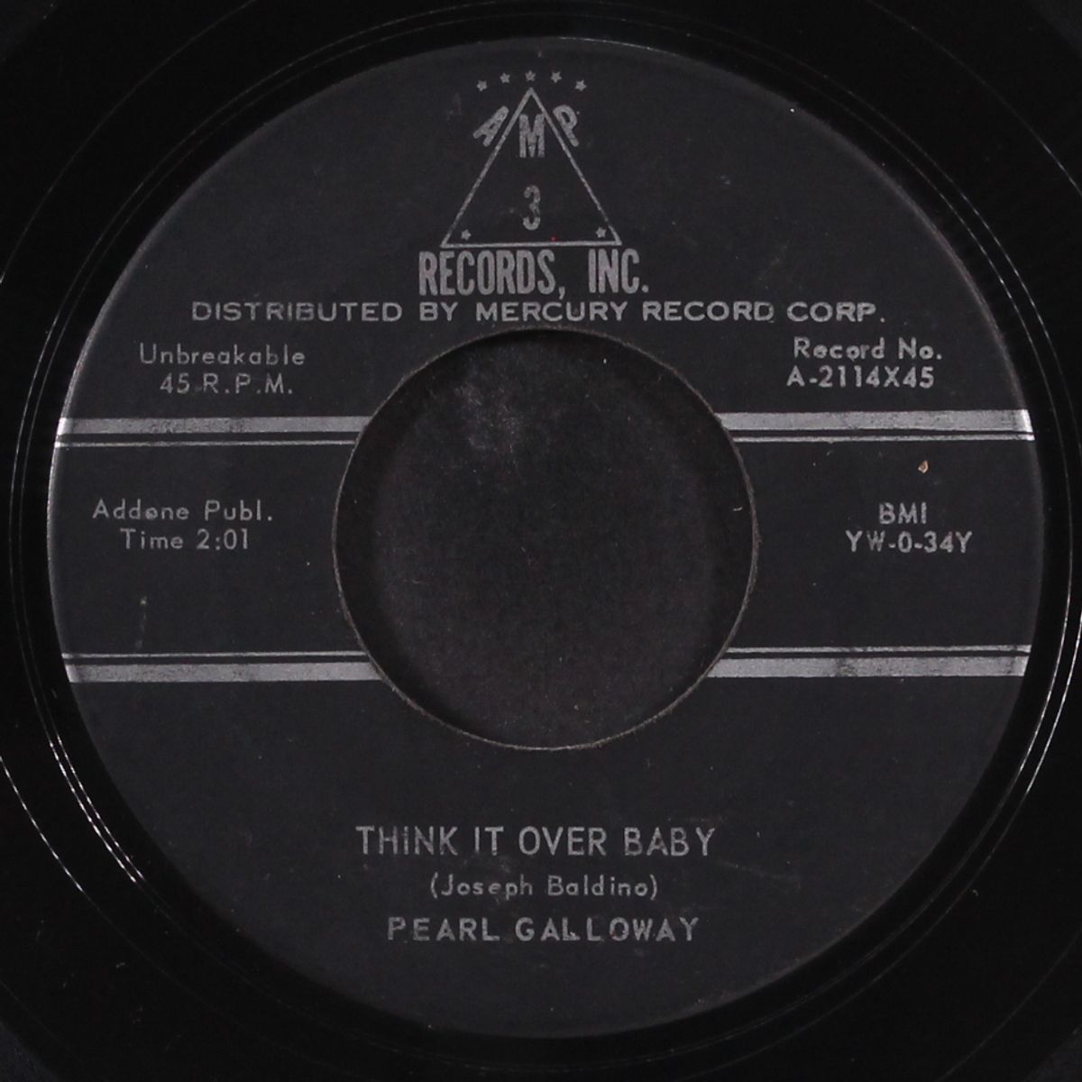 get wit it / think it over baby by PEARL GALLOWAY