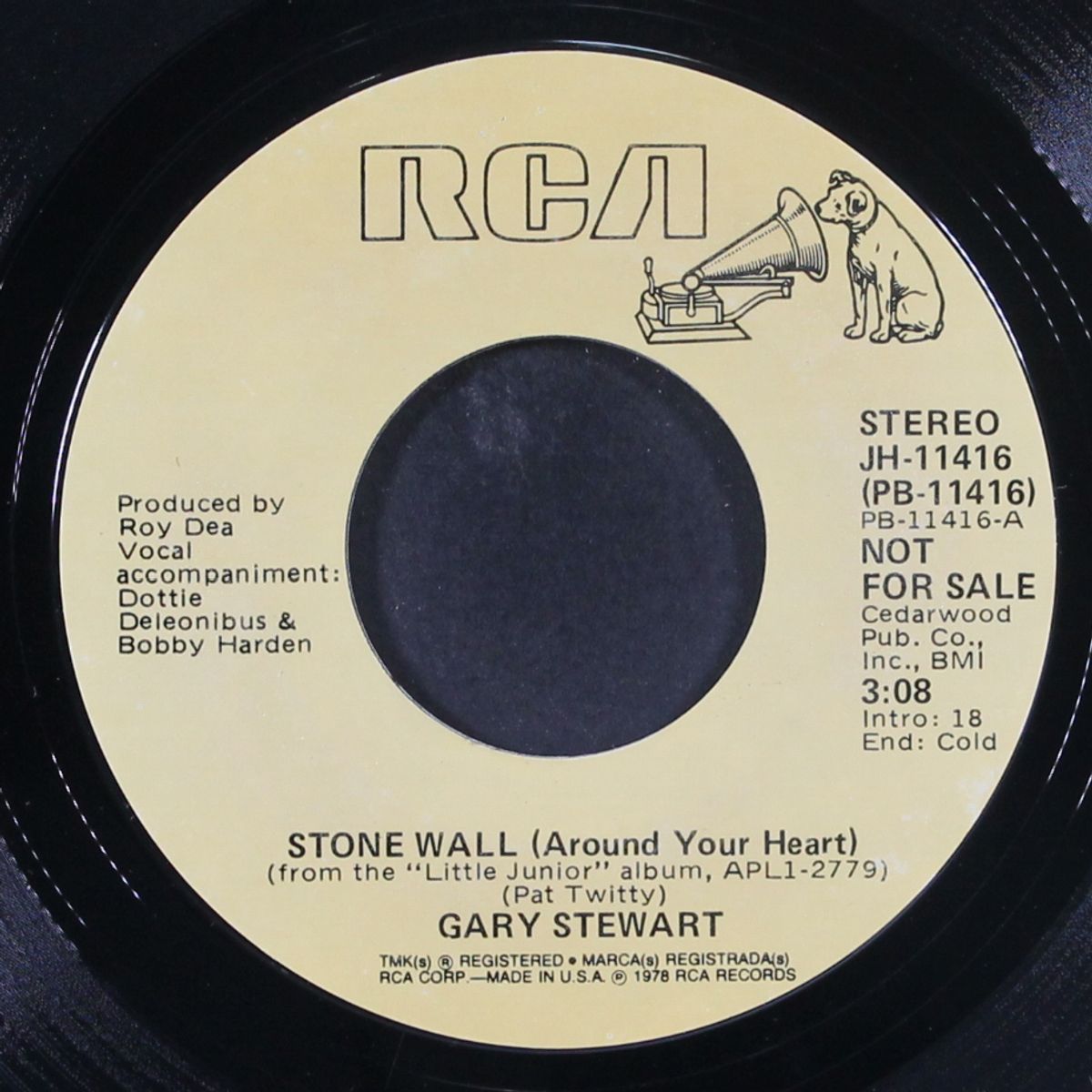 stone wall / i got mine by GARY STEWART