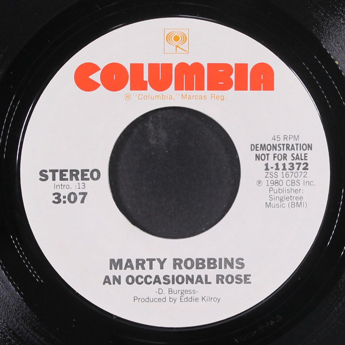 an occasional rose / same by MARTY ROBBINS