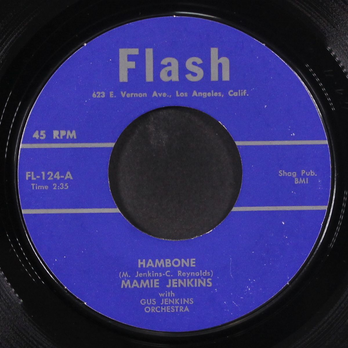 jump with me baby / hambone by MAMIE JENKINS