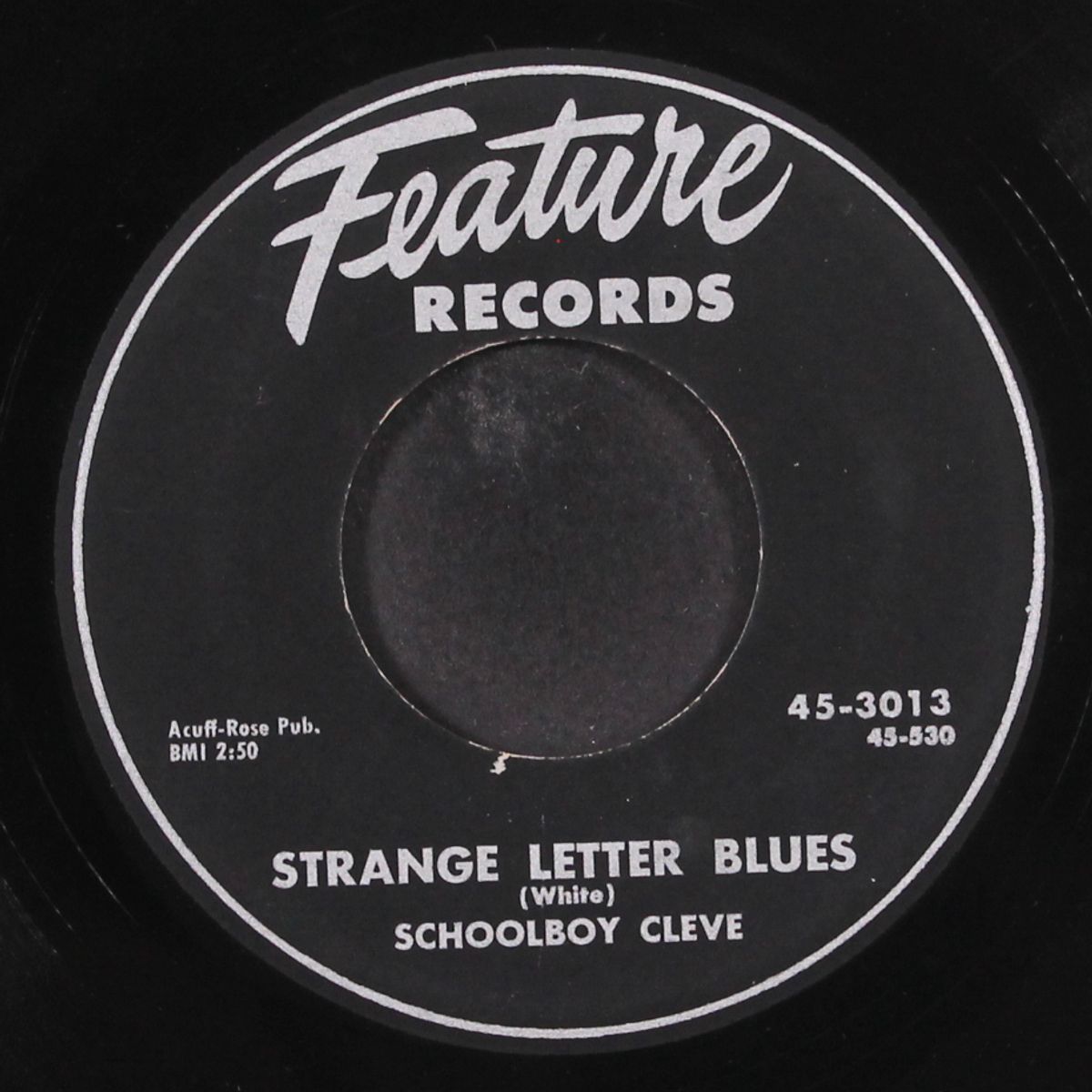 she's gone / strange letter blues by SCHOOLBOY CLEVE