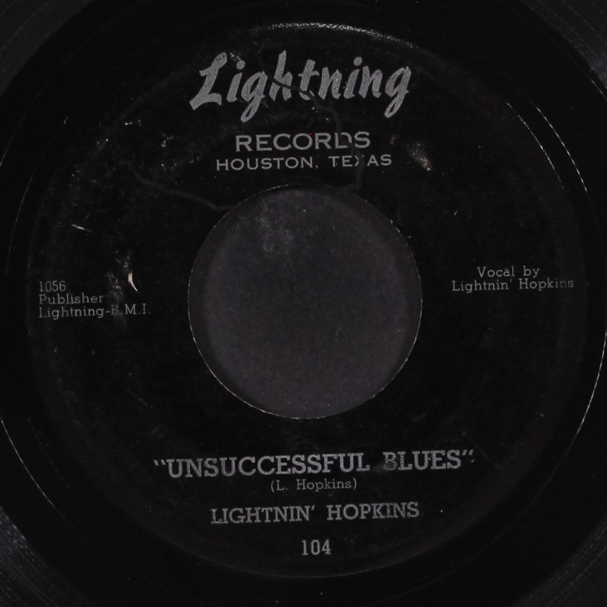 unsuccessful blues / grieving blues by LIGHTNIN' HOPKINS