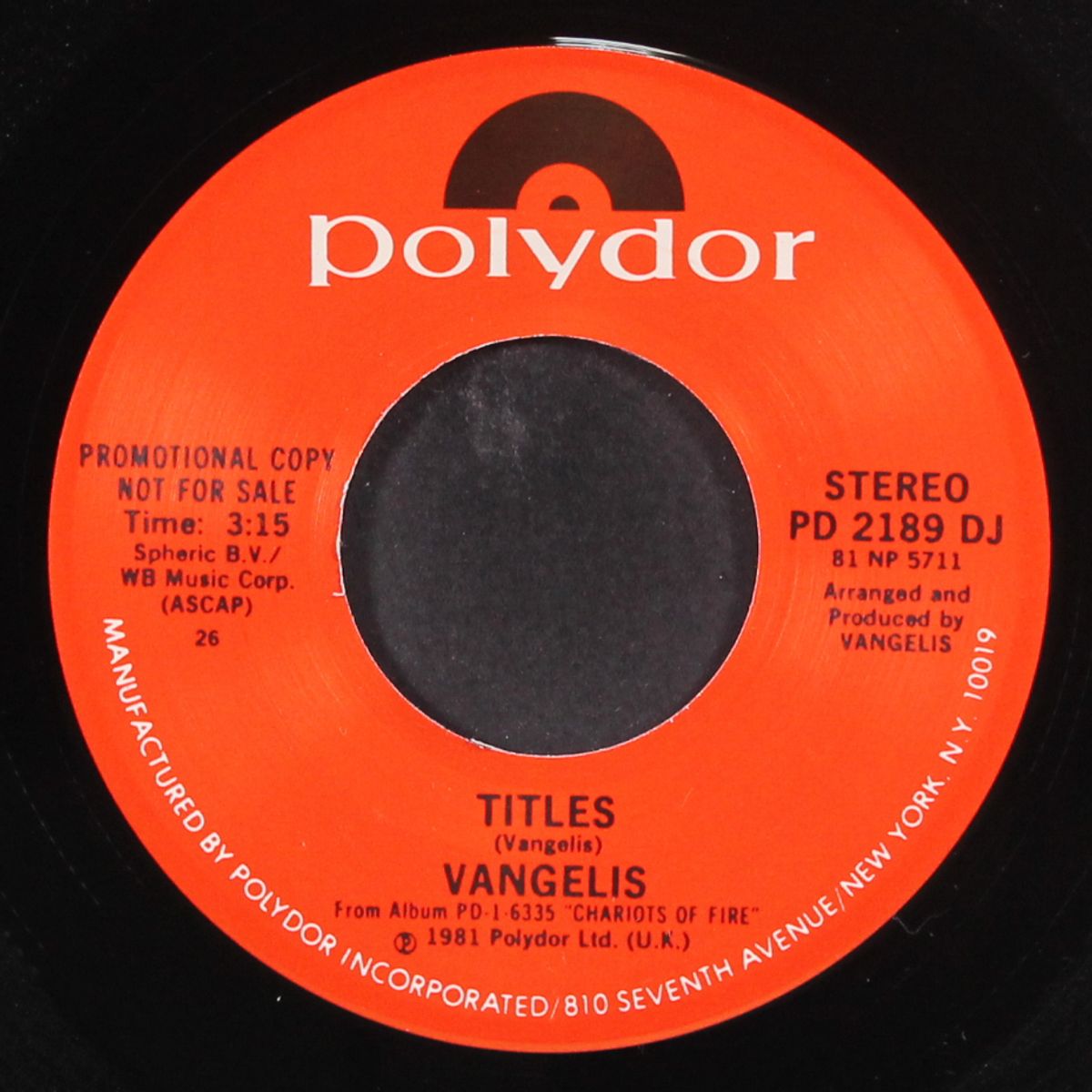 titles by VANGELIS