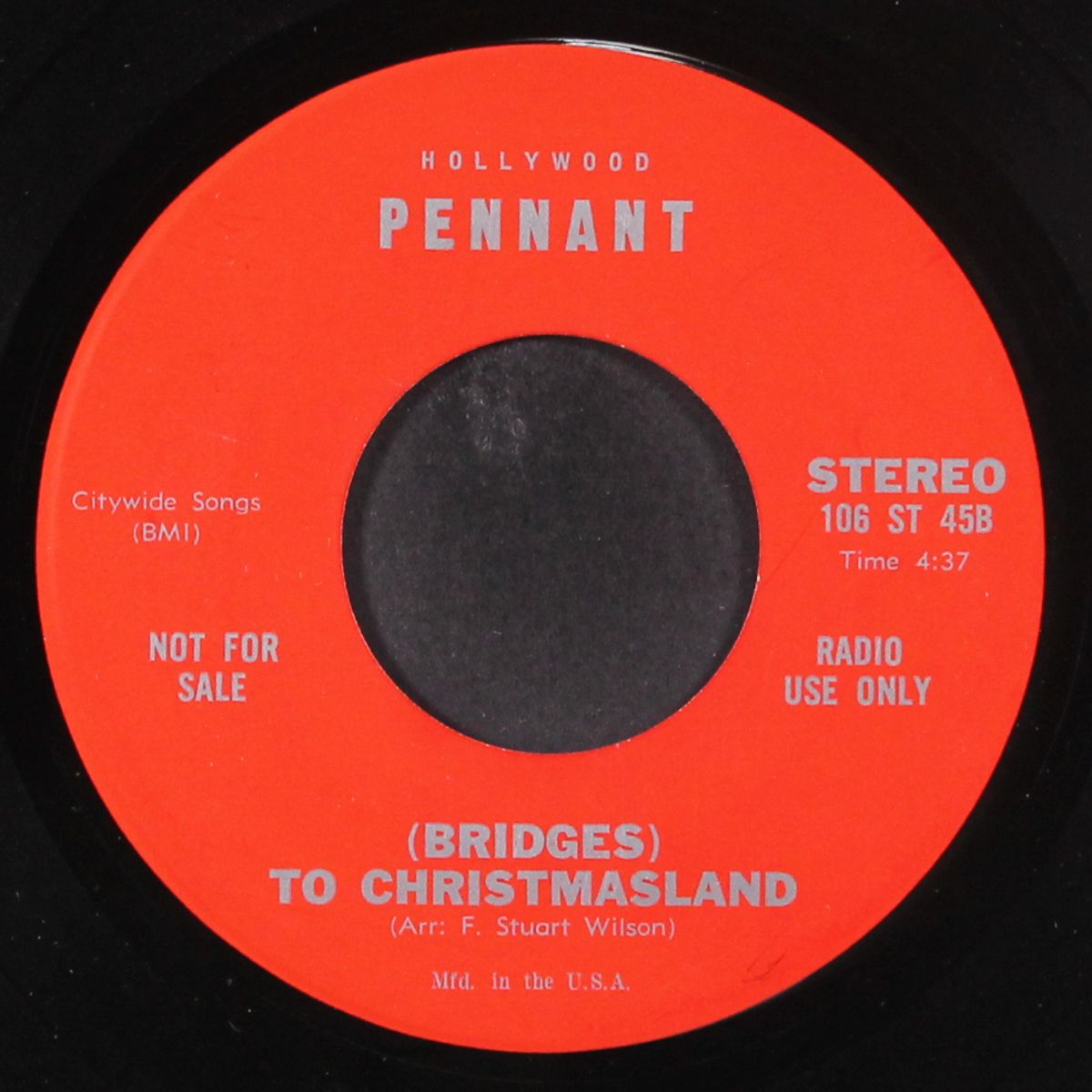 who said it's christmas in san francisco / to christmasland by FORD LILE