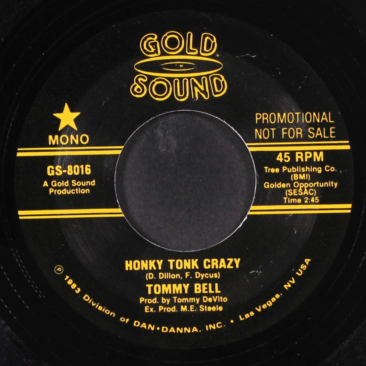 honky tonk crazy by TOMMY BELL