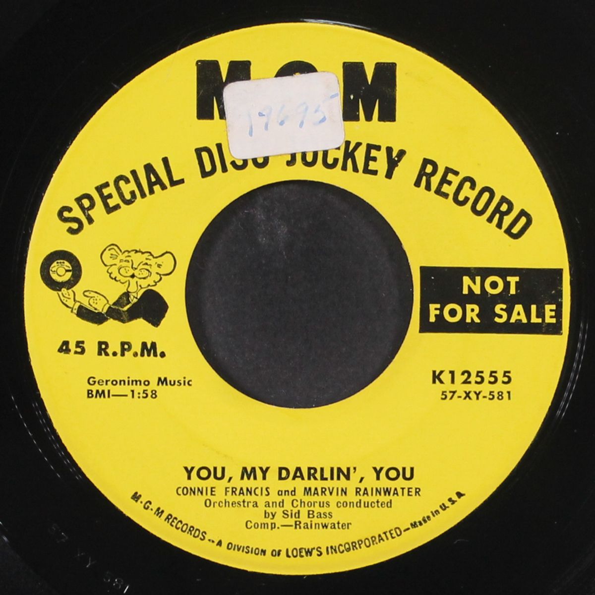 the majesty of love by MARVIN RAINWATER & CONNIE FRANCIS