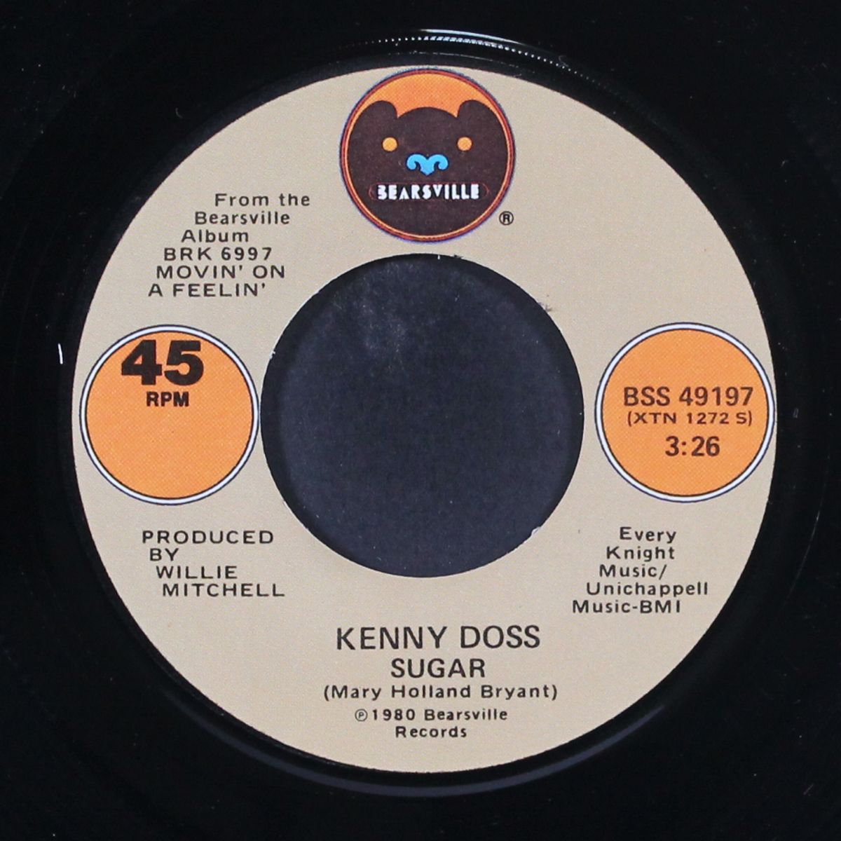 sugar / are you gonna be with me by KENNY DOSS