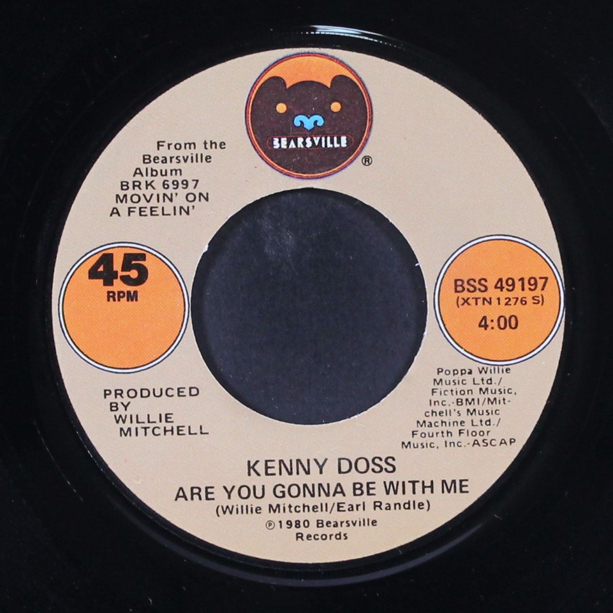 sugar / are you gonna be with me by KENNY DOSS
