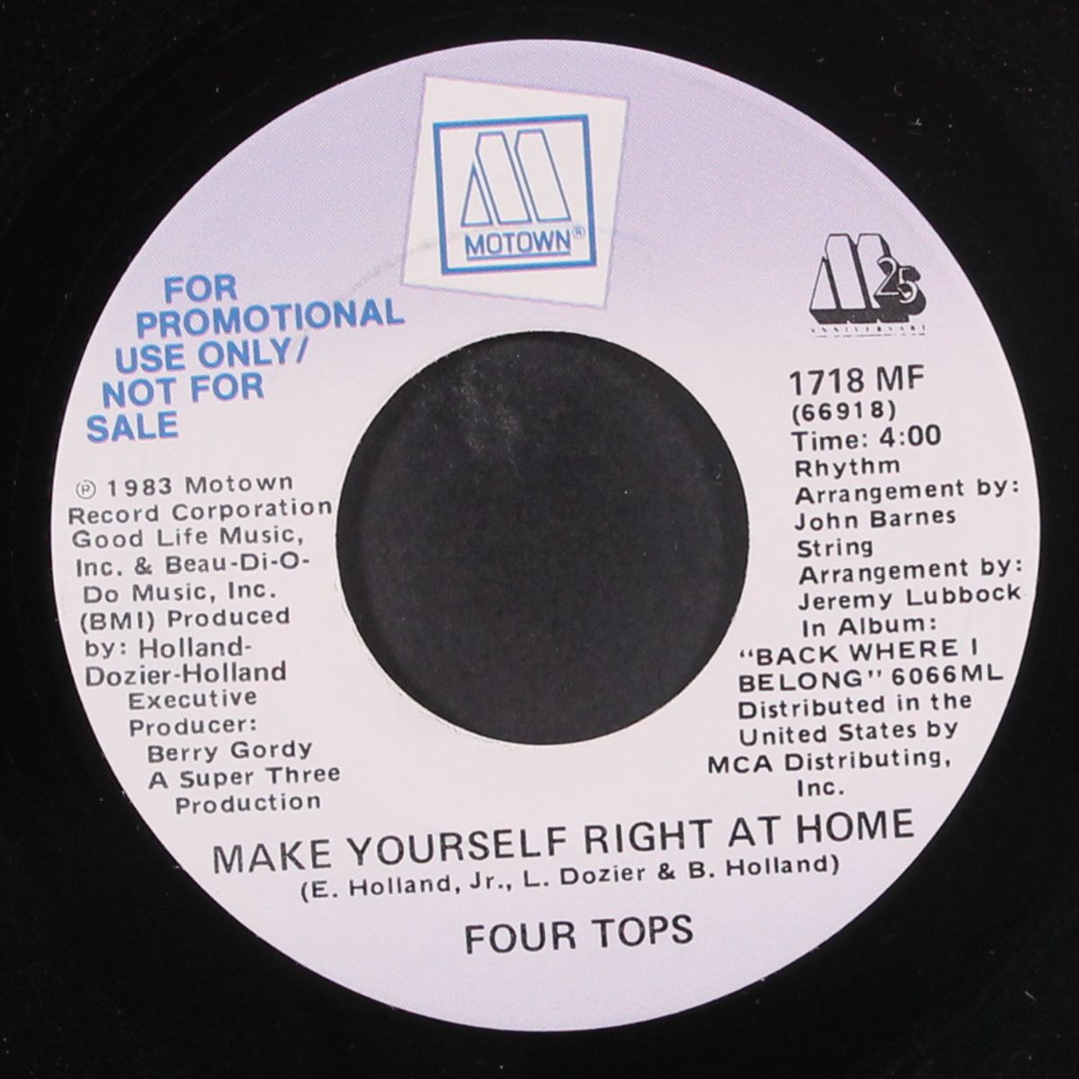 make yourself right at home by FOUR TOPS