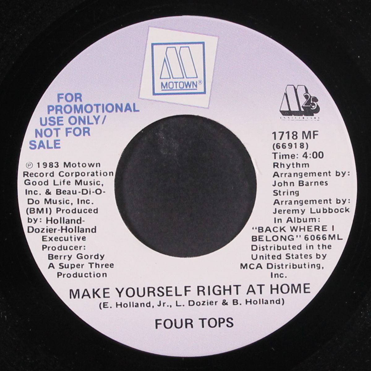 make yourself right at home by FOUR TOPS