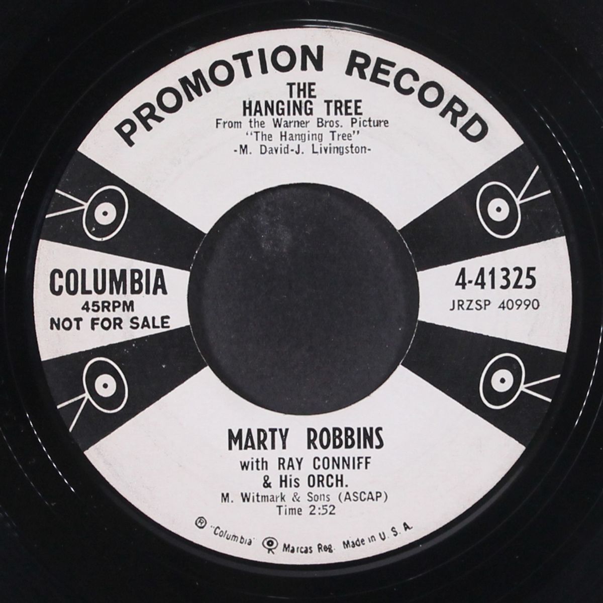 the hanging tree by MARTY ROBBINS