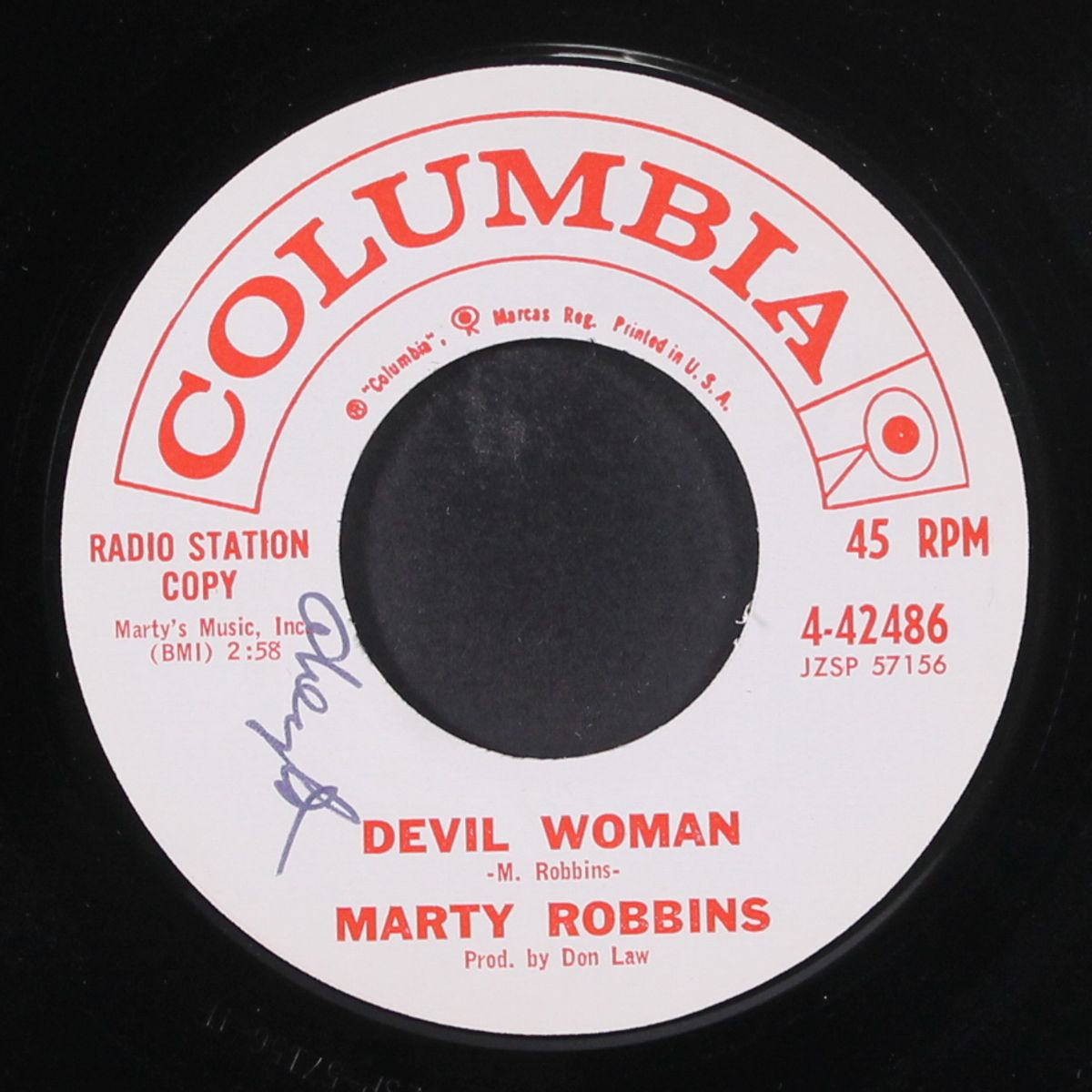 devil woman by MARTY ROBBINS
