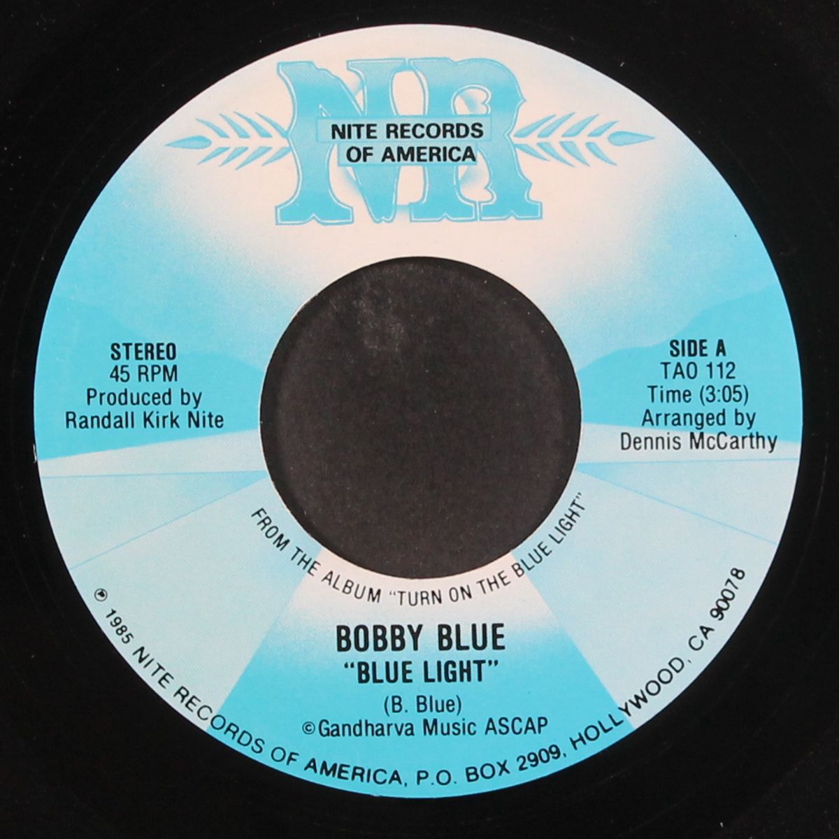 blue light by BOBBY BLUE