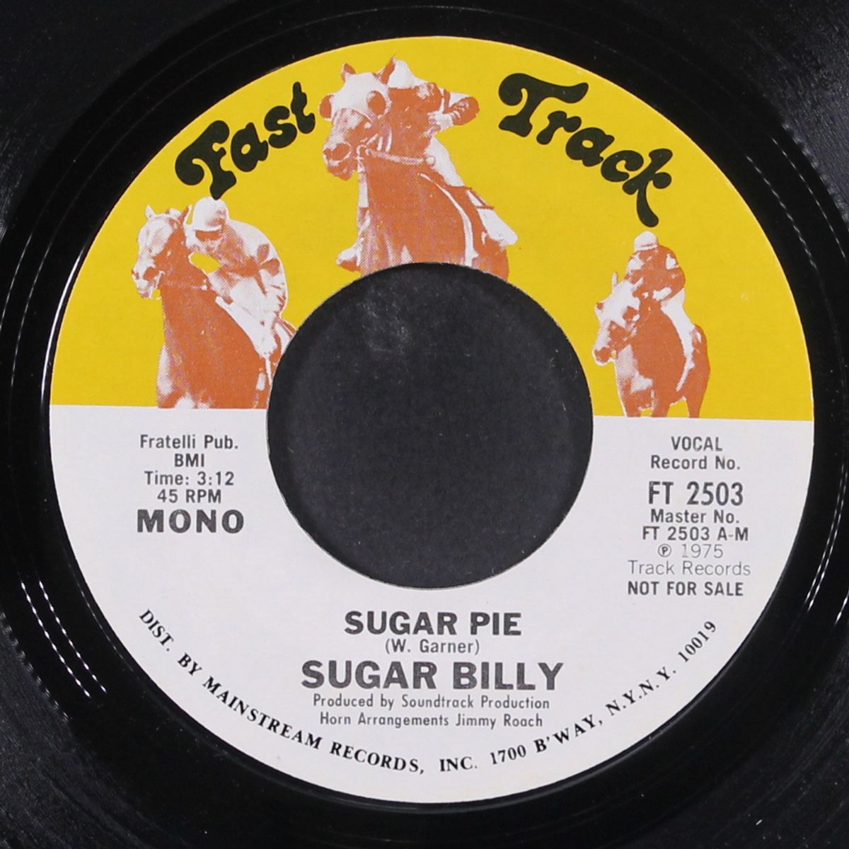 sugar pie / same by SUGAR BILLY