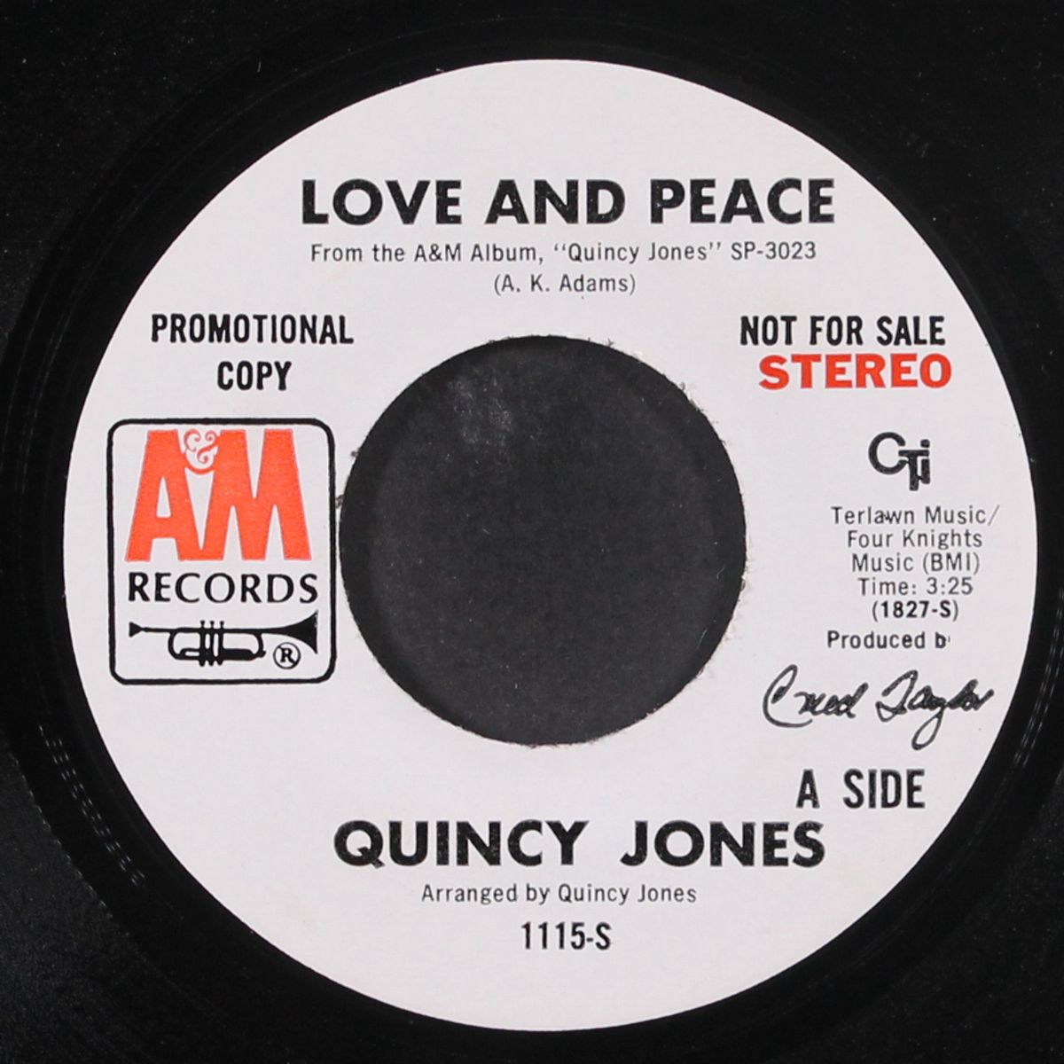 love and peace by QUINCY JONES