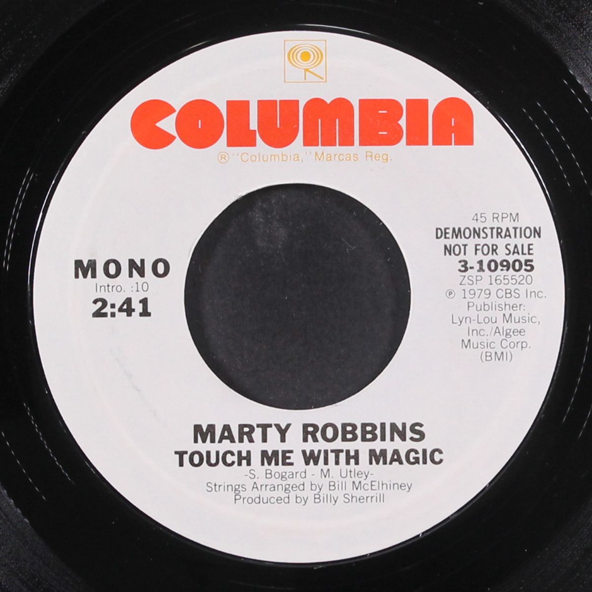 touch me with magic / mono by MARTY ROBBINS