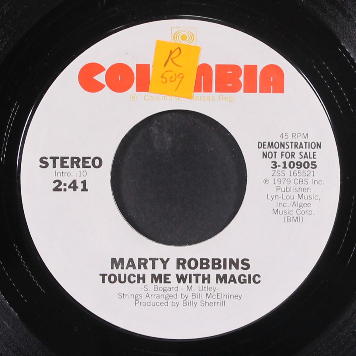 touch me with magic / mono by MARTY ROBBINS