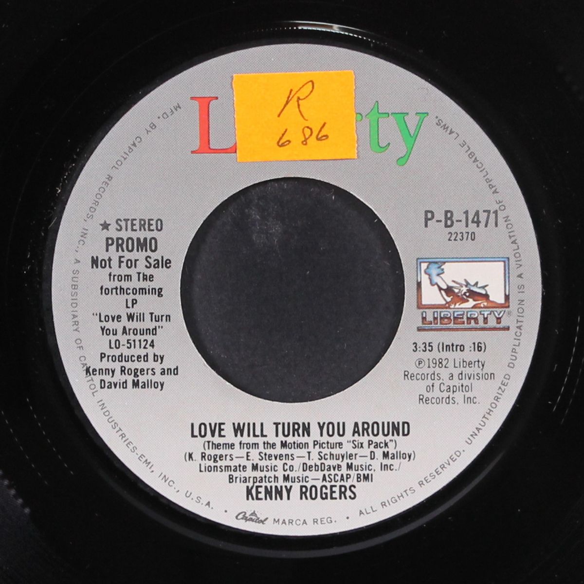 love will turn you around / same by KENNY ROGERS