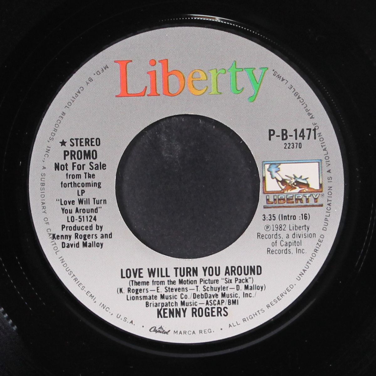 love will turn you around / same by KENNY ROGERS