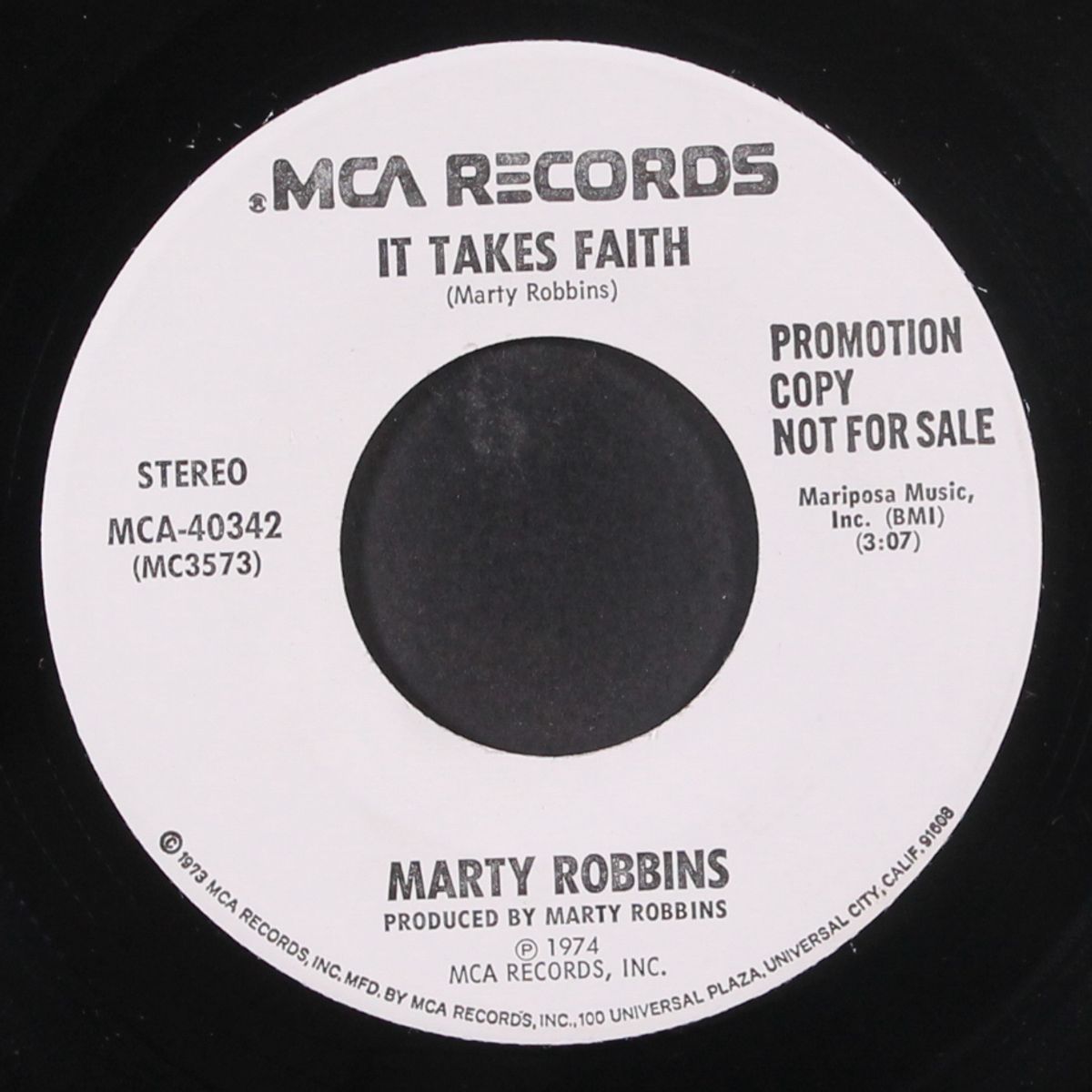 life / same by MARTY ROBBINS