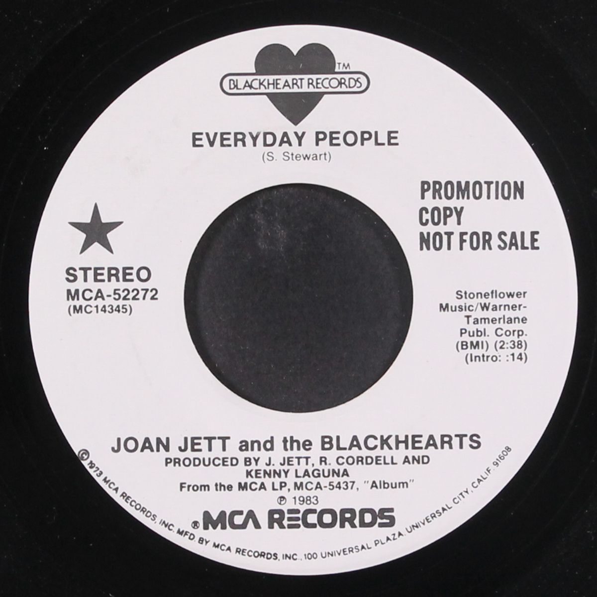 everyday people by JOAN JETT & BLACKHEARTS