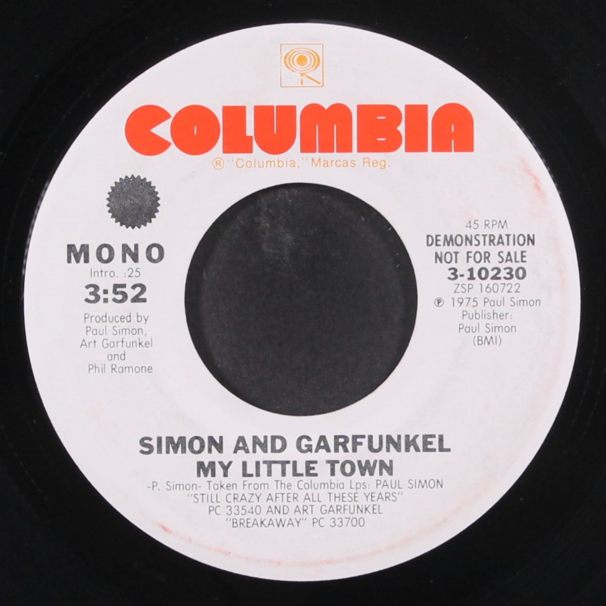 my little town by SIMON & GARFUNKEL