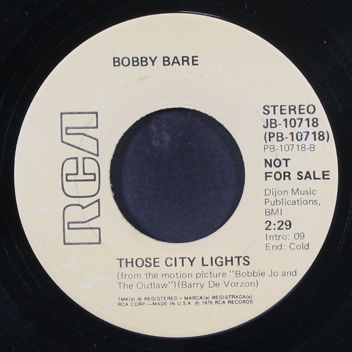 put a little lovin' on me / those city lights by BOBBY BARE