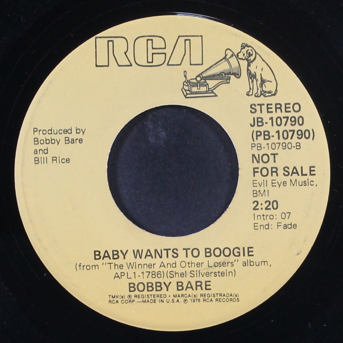 dropkick me, jesus by BOBBY BARE