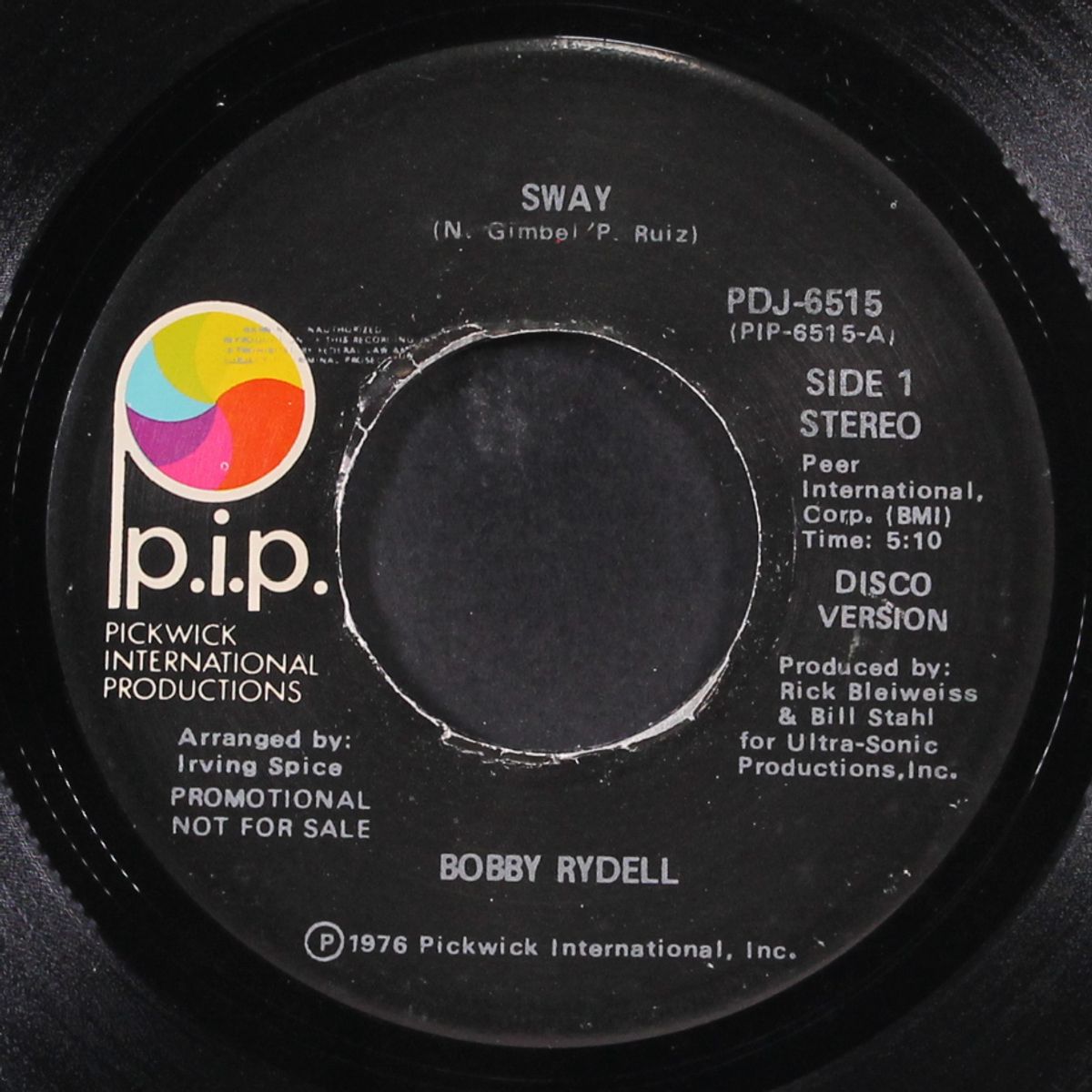sway / same by BOBBY RYDELL