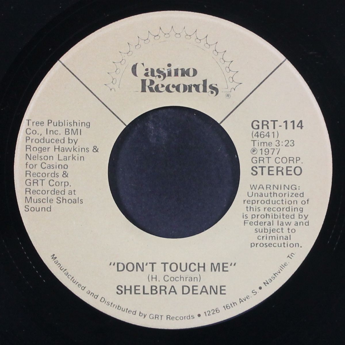 don't touch me / smile me a song by SHELBRA DEANE