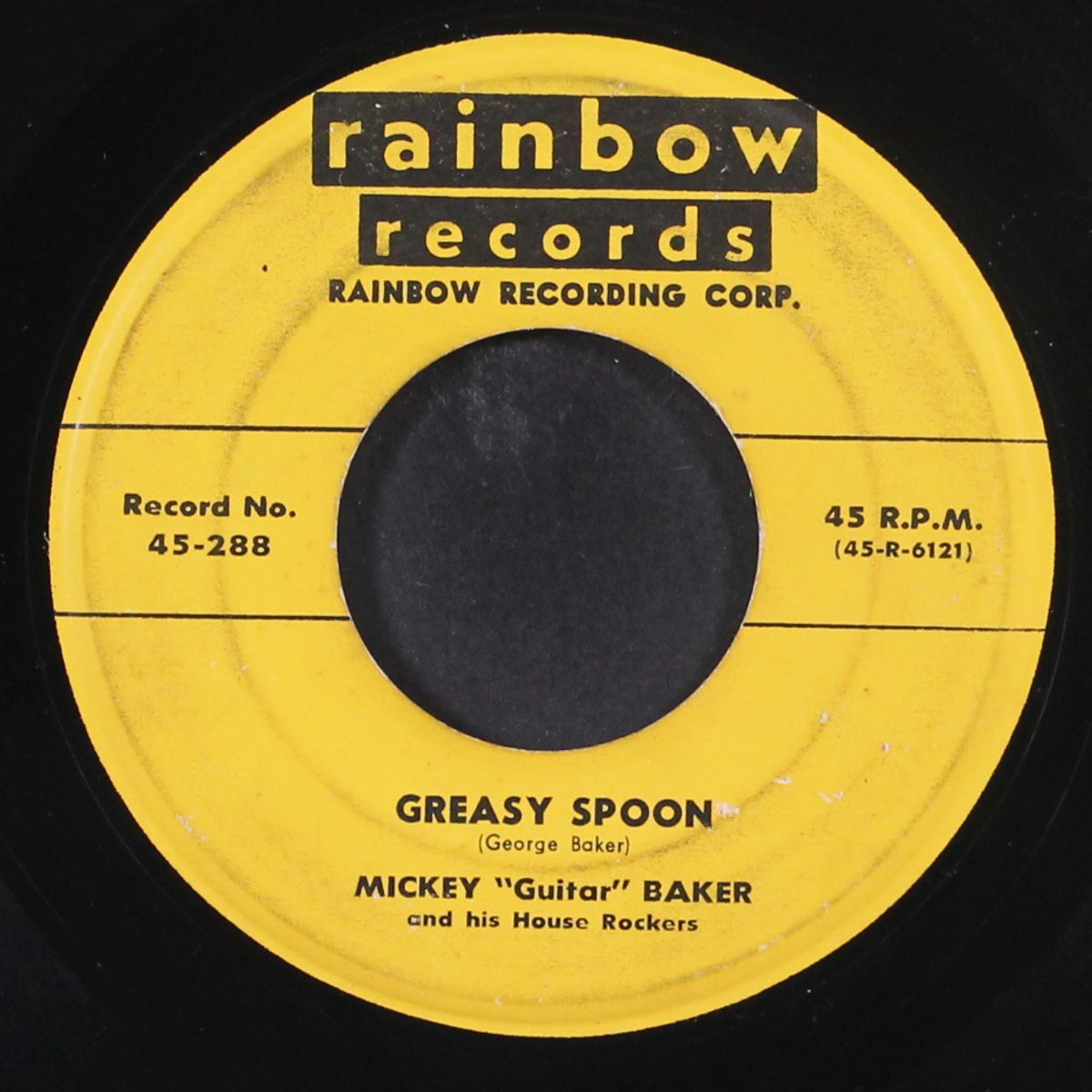shake walkin' / greasy spooon by MICKEY BAKER