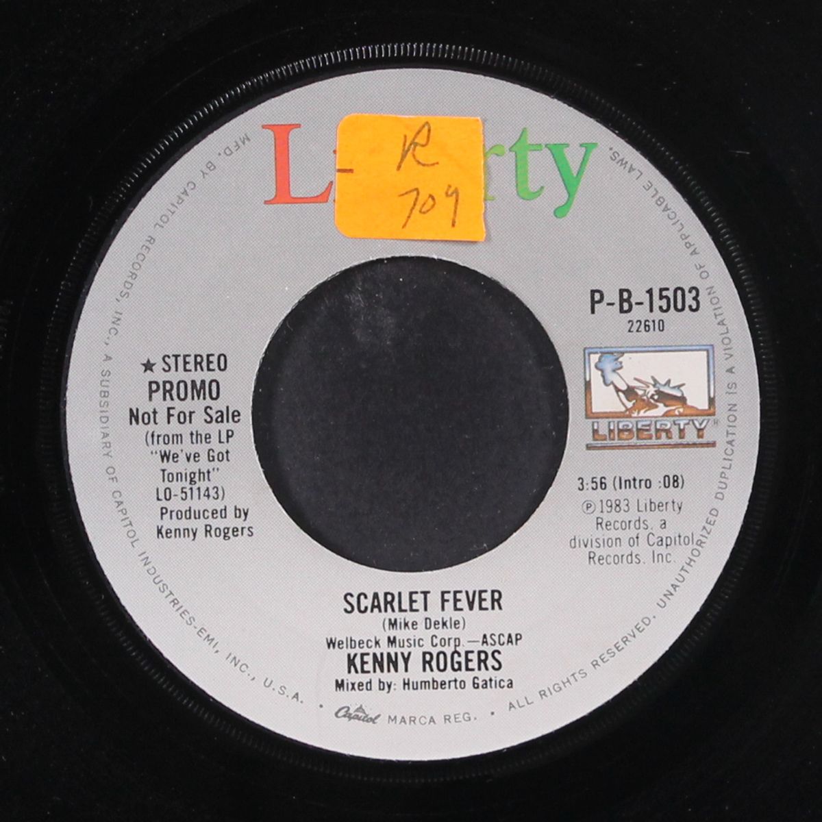 scarlet fever / same by KENNY ROGERS