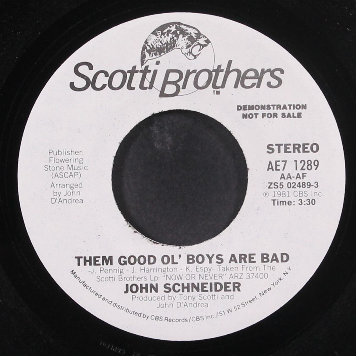 them good ol' boys are bad / same by JOHN SCHNEIDER